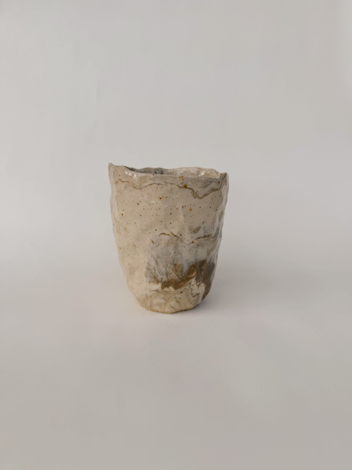 Tasse pincée marbrée #2