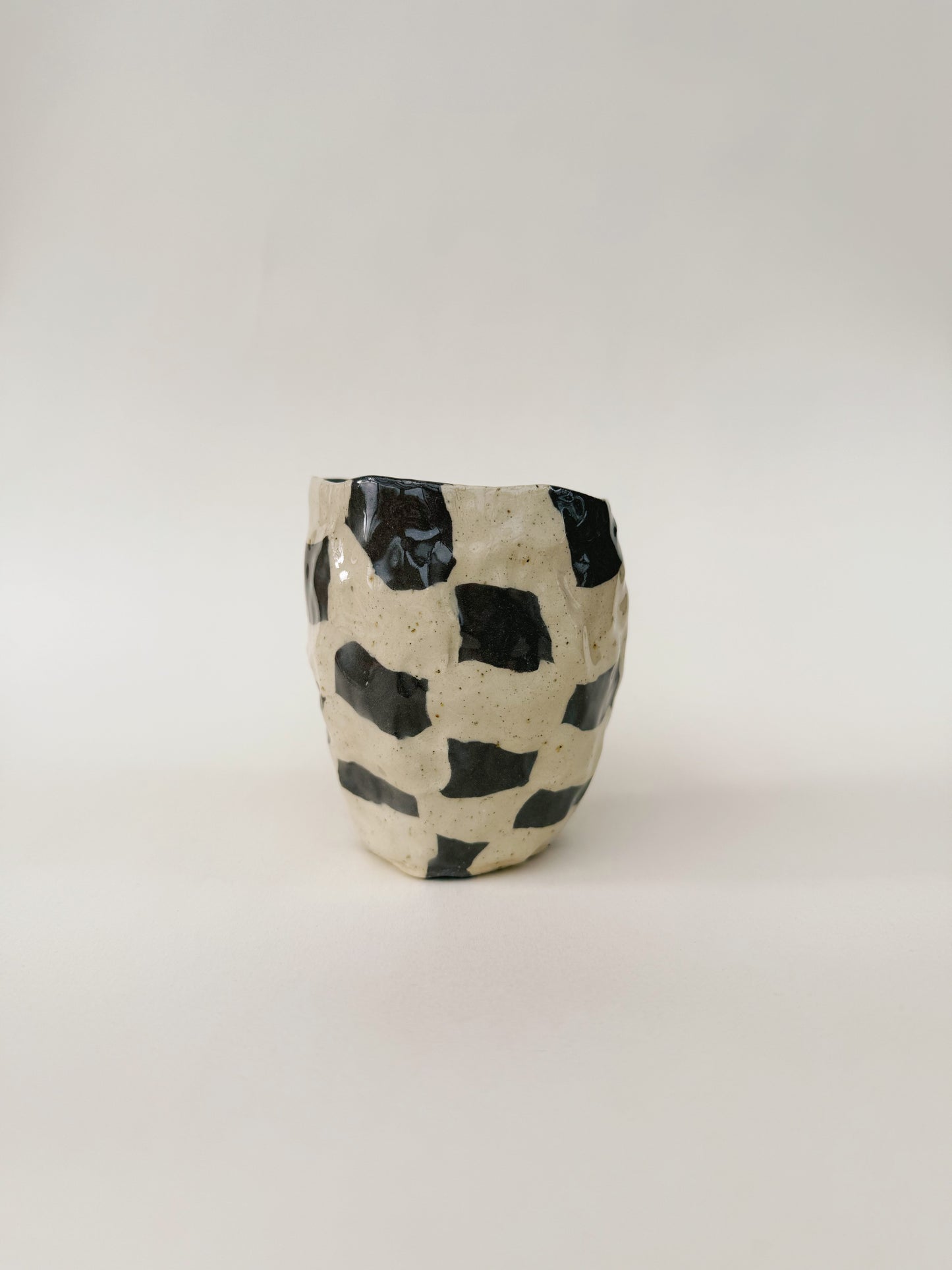 Tasse pincée Damier #4