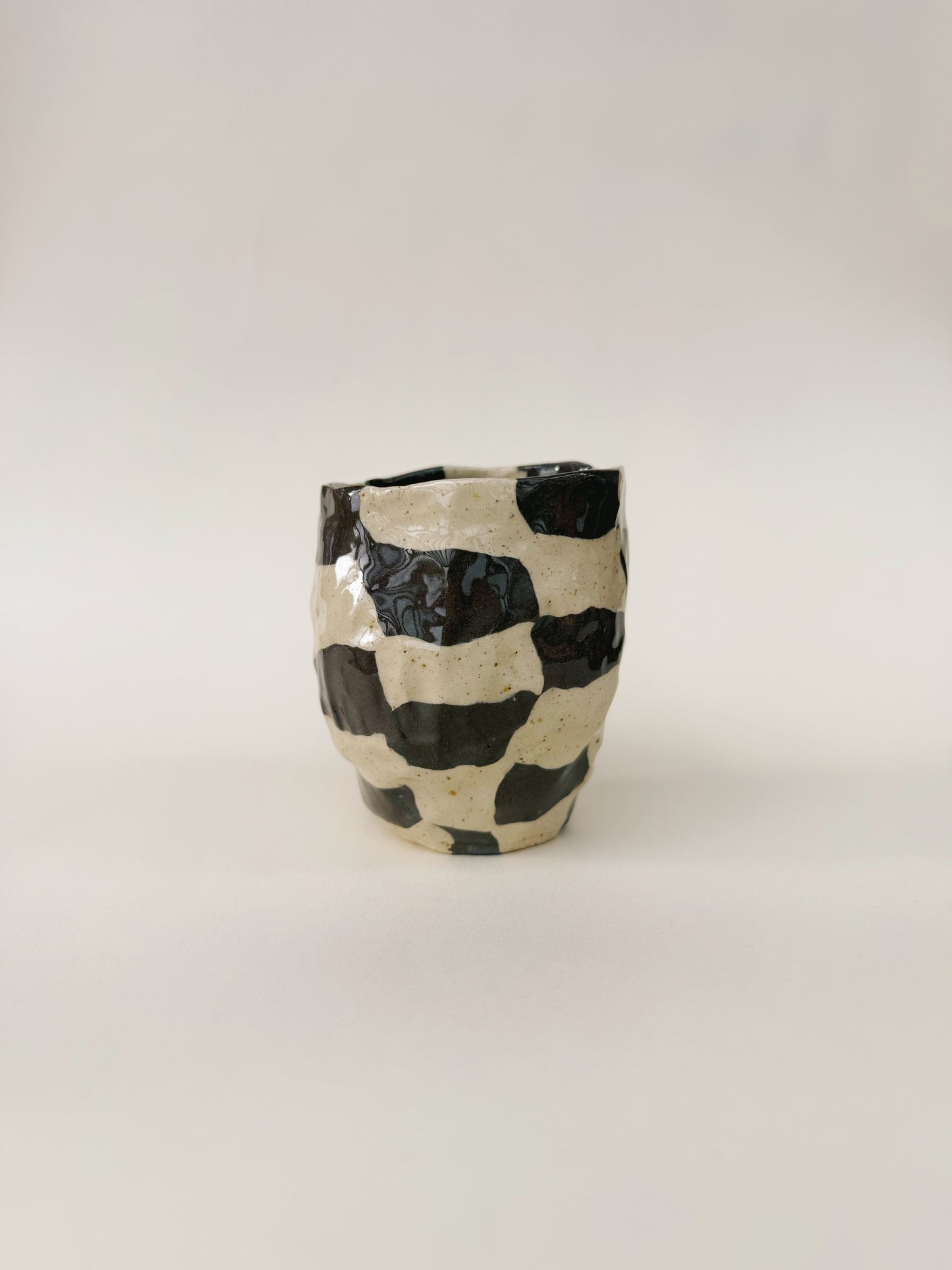 Tasse pincée Damier #4