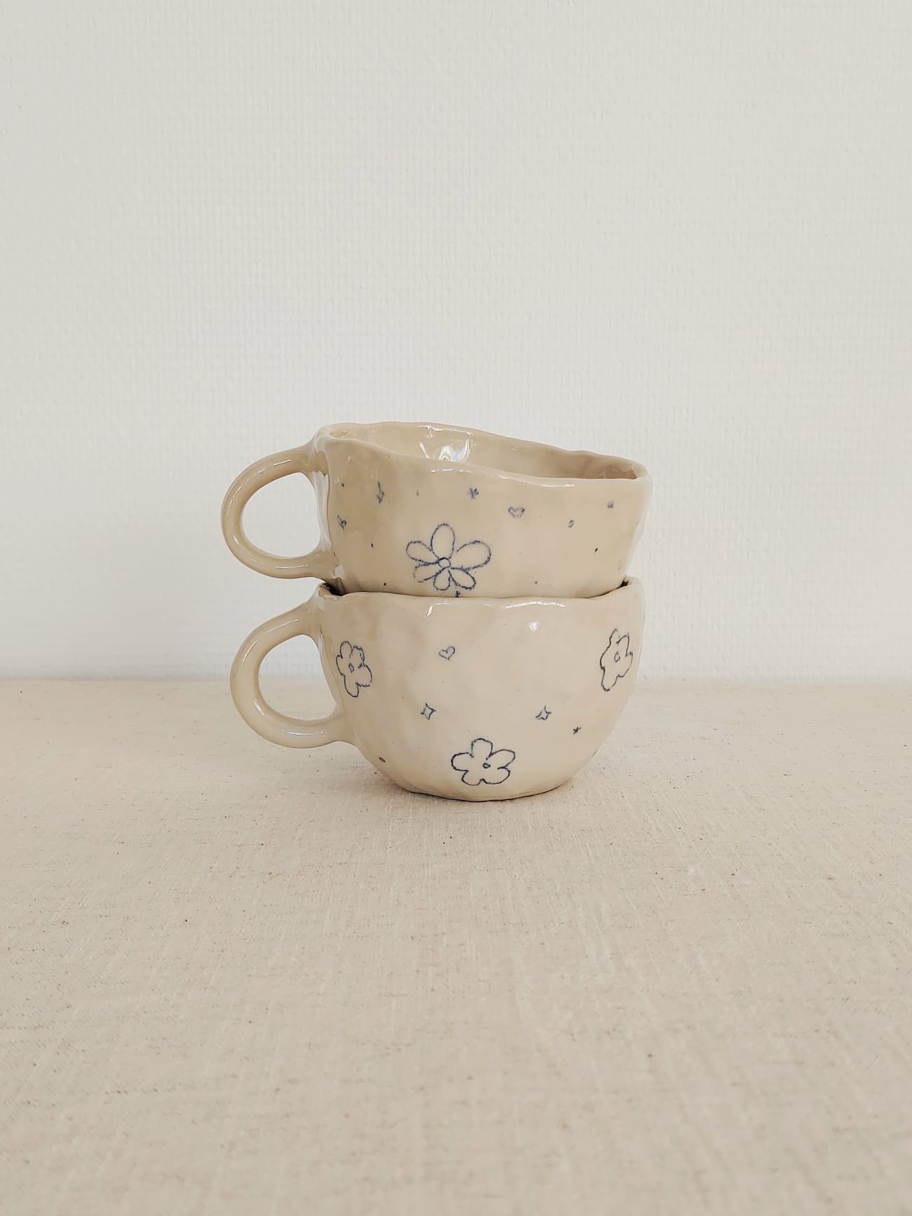 LEHE CERAMICS - HANDMADE MUG - TASSE FAIT MAIN - MADE IN BELGIUM - ATELIER CERAMIQUE