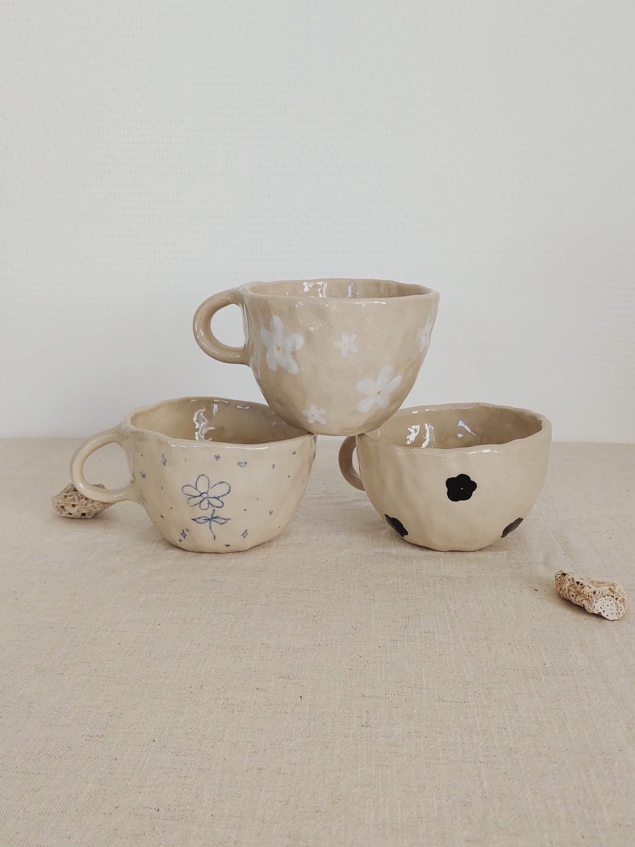 LEHE CERAMICS - HANDMADE MUG - TASSE FAIT MAIN - MADE IN BELGIUM - ATELIER CERAMIQUE