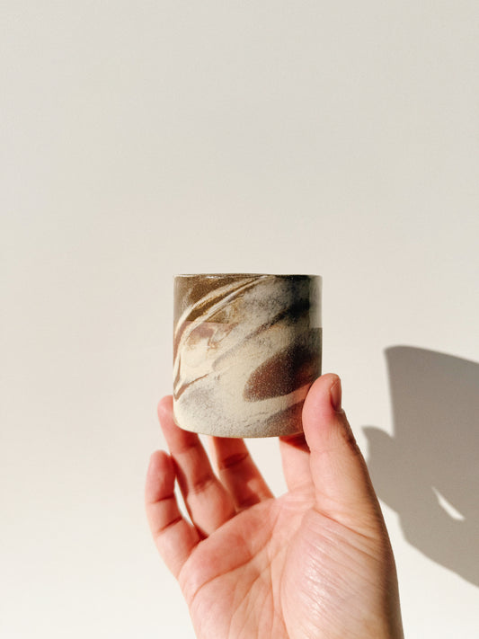 Tasse expresso marbré